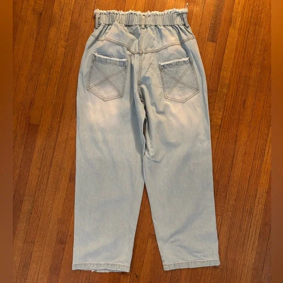 Paperlace Wide Leg Heart Jeans - Picture 9 of 14